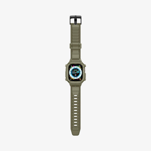 ACS05460 - Apple Watch Series (Apple Watch (49mm)) in matte black showing the front